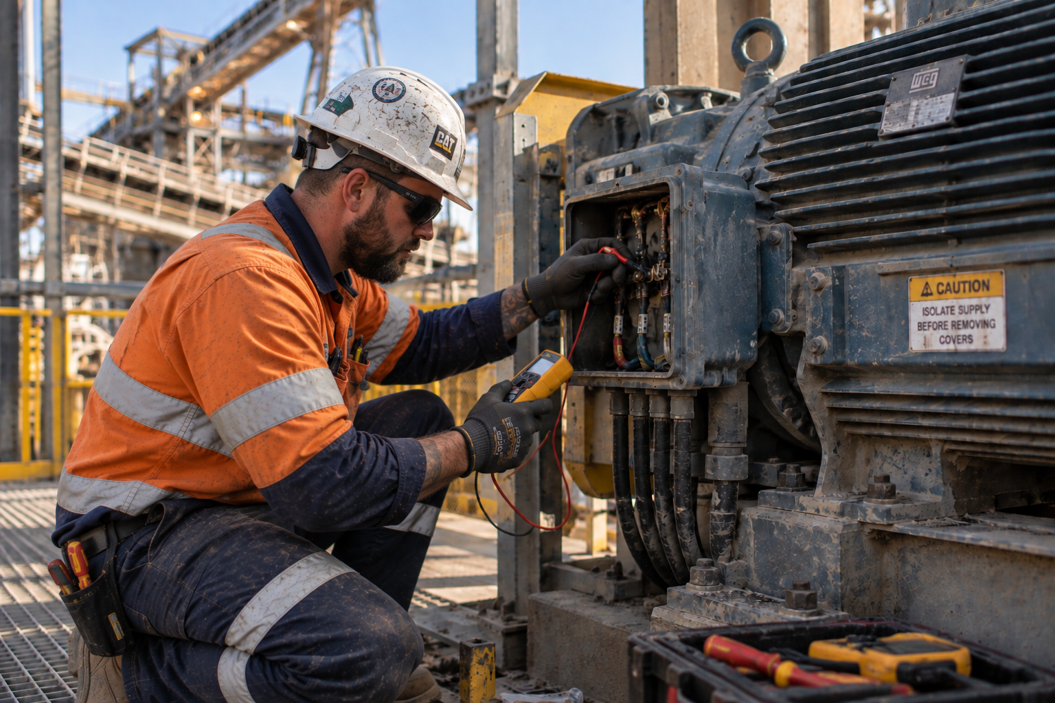 Industrial electrician